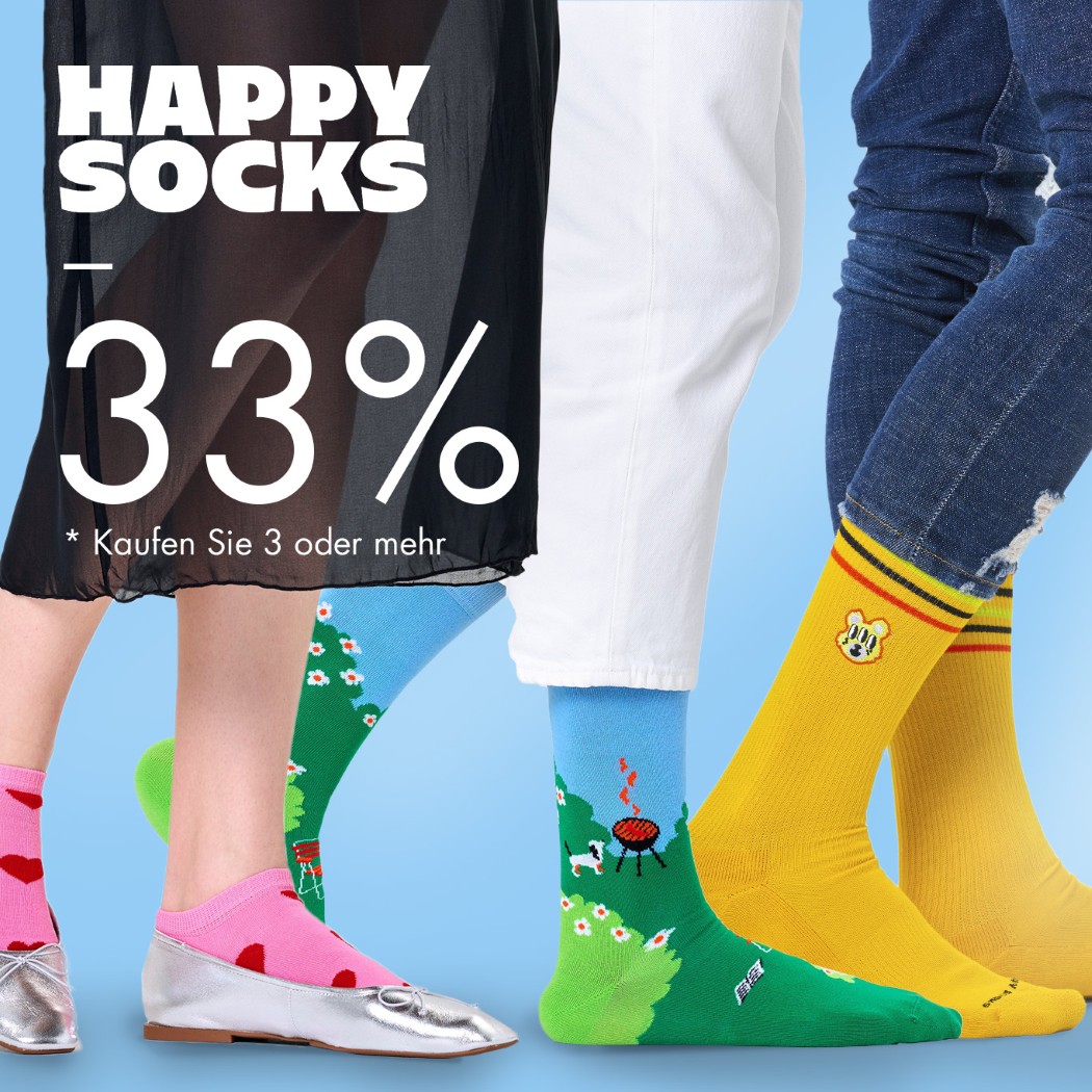 Happy socks 33%