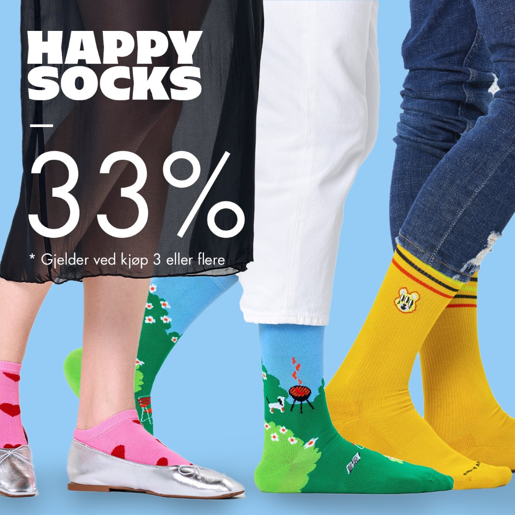 Happy socks 33%