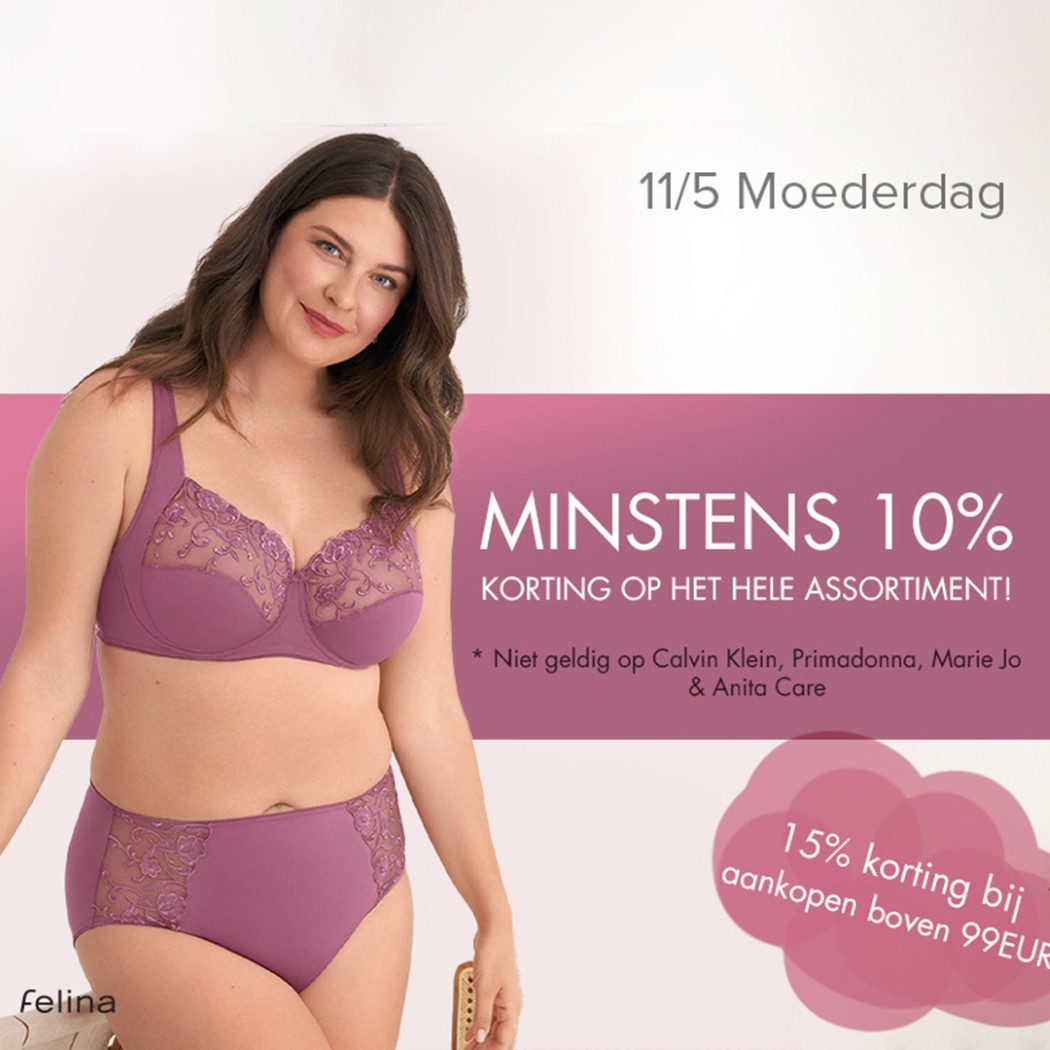 moedersdag 10-15% korting op alles - Timarco.be