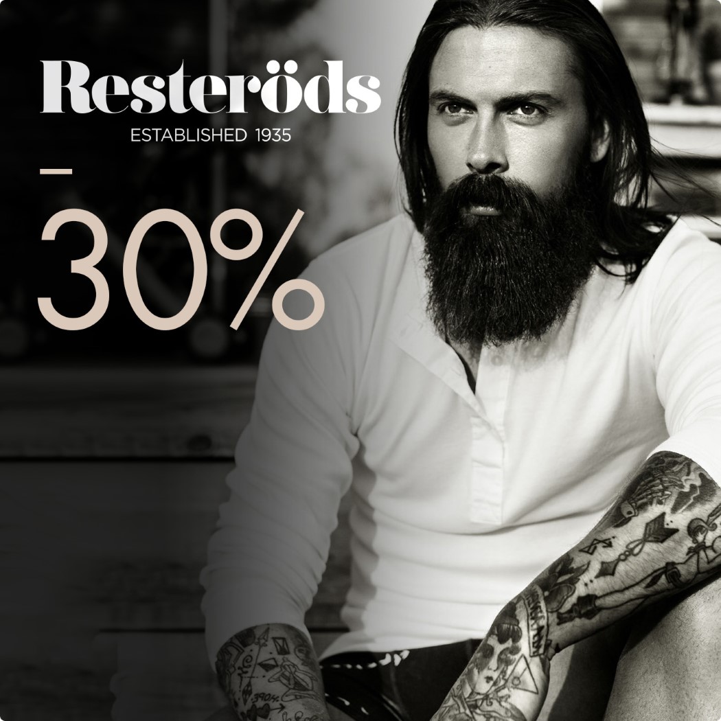 Resterods 30%