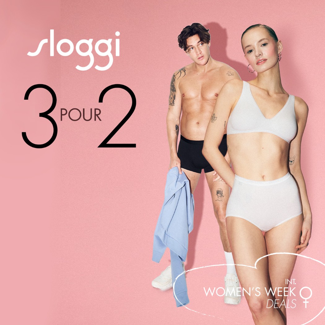Sloggi 3 pour 2