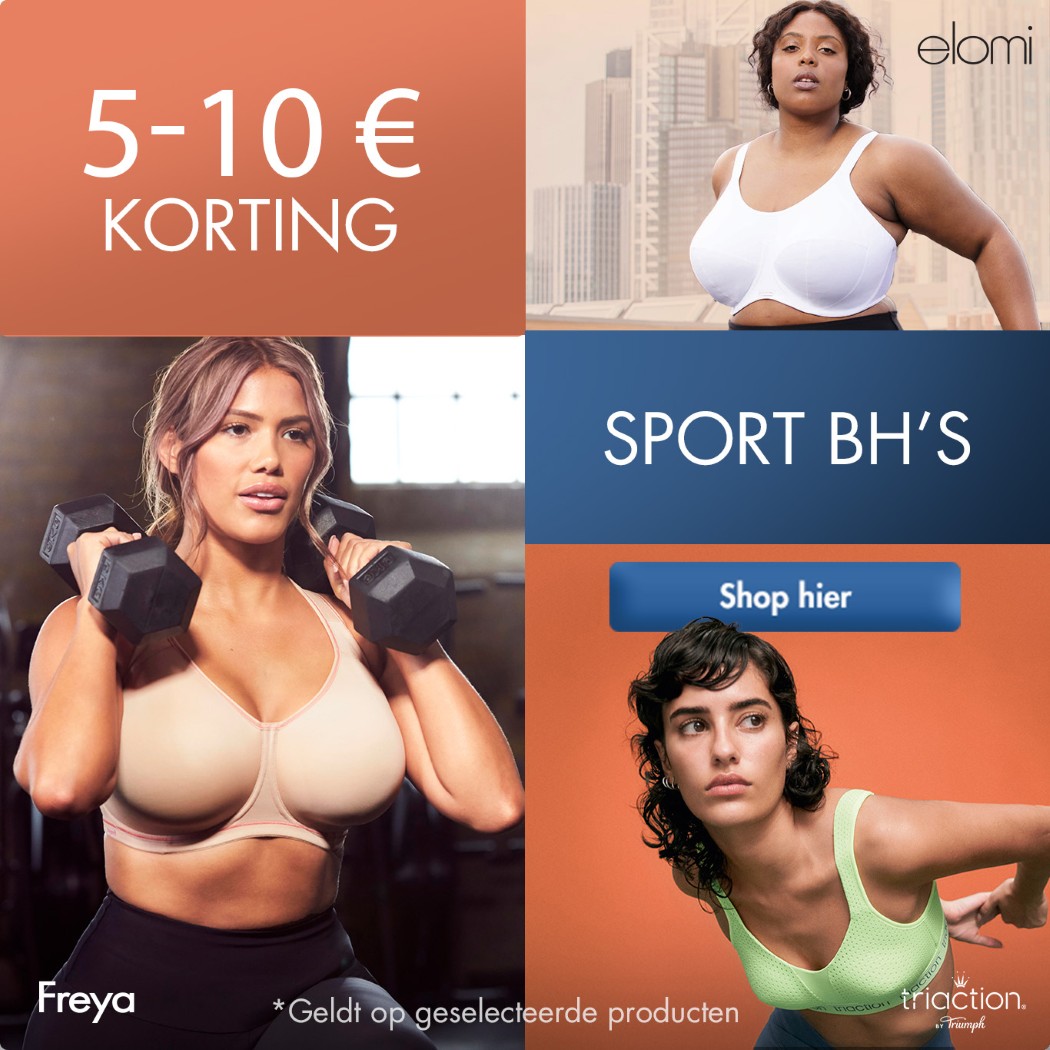 Sport bh 5-10 eur korting