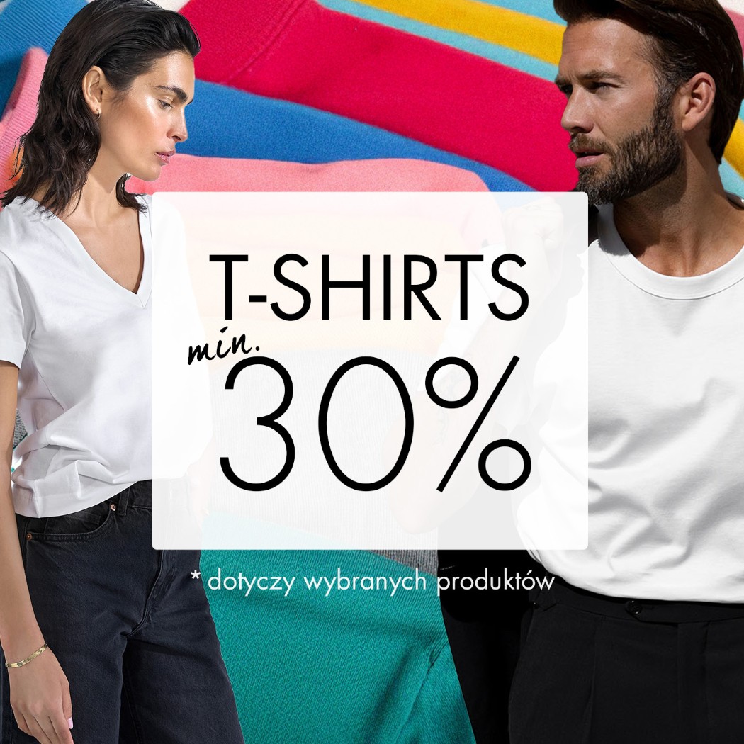  T-shirts minst 30%