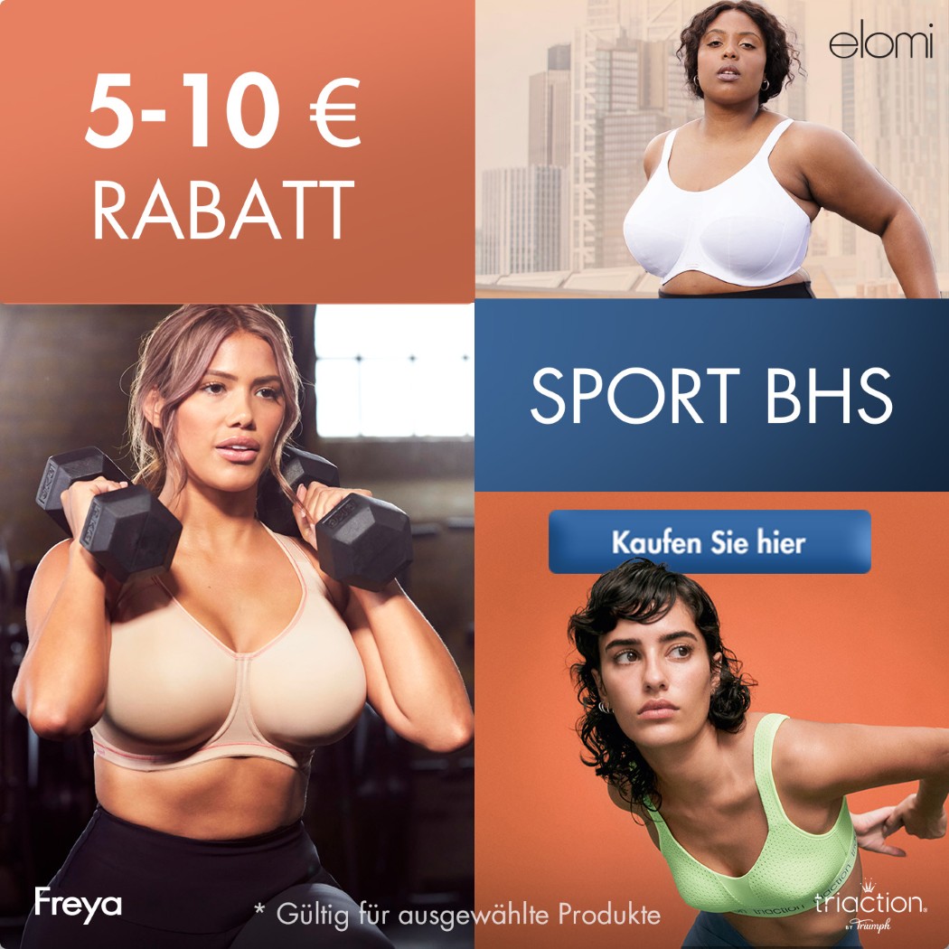 Sport bh 5-10 eur rabatt