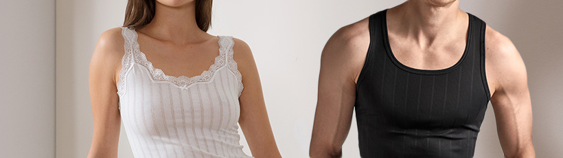 Tops und Unterhemden für Herren und Damen bei Timarco