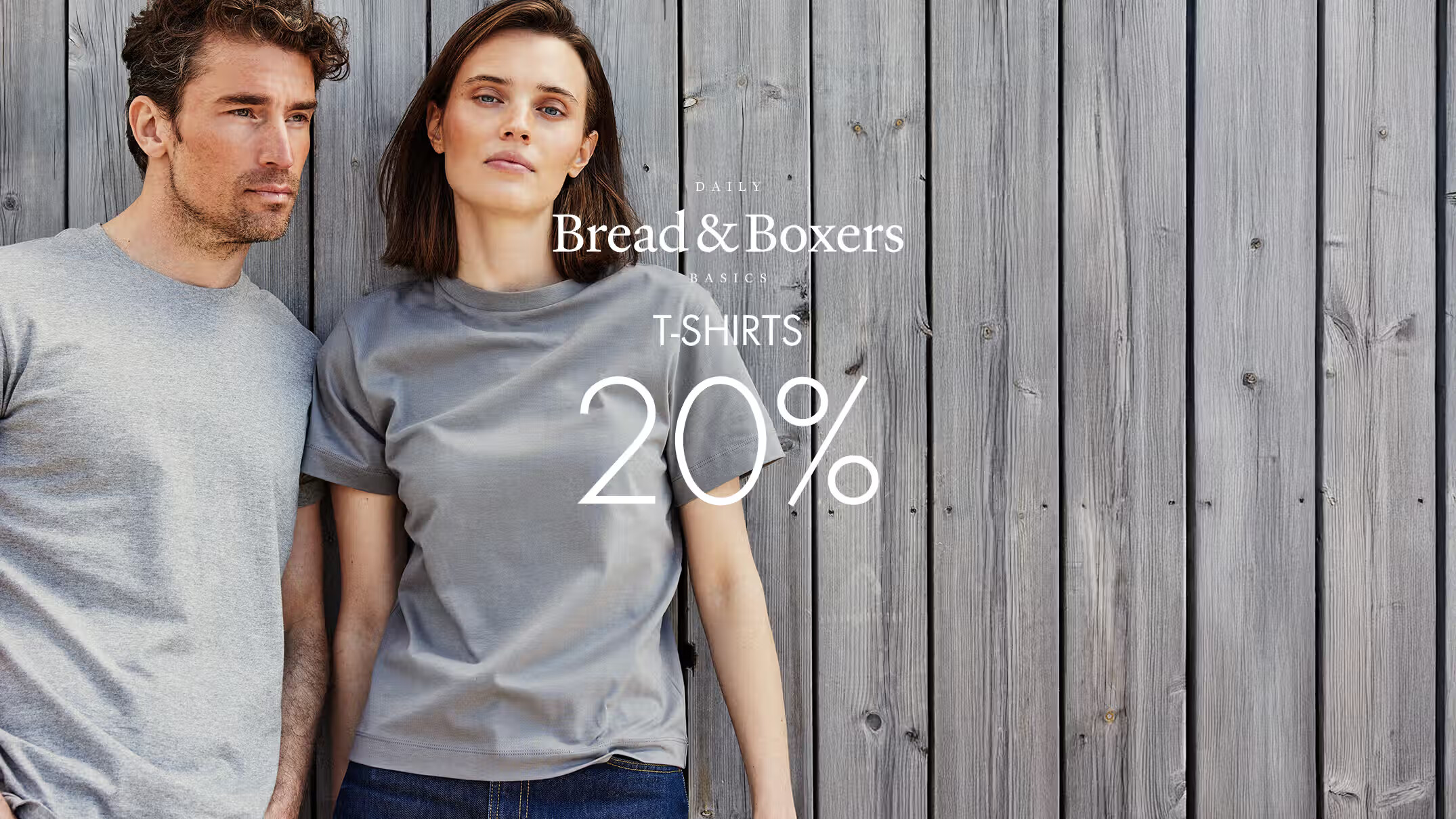 Bread and boxers T-shirts 20%