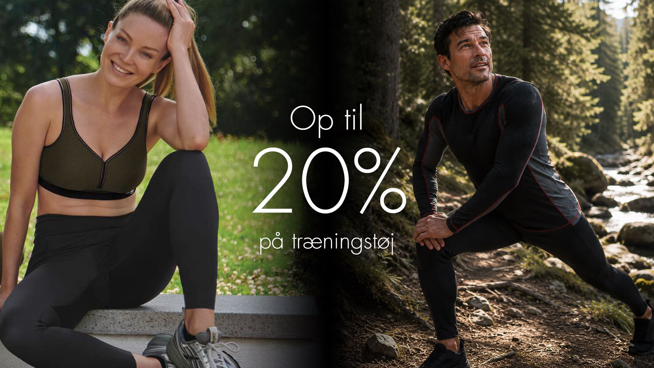 Workout clothes up tp 20%